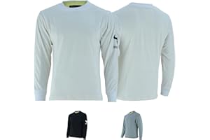 BULLDT Herren Schnittfeste Abriebfest Sweatshirt T-Shirt Motorradhemd Biker Motorrad Hemd Futter komplett mit aramidfasern aramidgewebe 100% Sicherheitsschutz