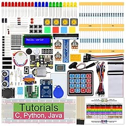 Freenove RFID Starter Kit for Raspberry Pi 4 B 3 B+, 423 Pages Detailed Tutorials, Python C Java, 204 Items, 53 Projects, Learn Electronics and Programming, Solderless Breadboard
