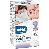 Wee Baby 40'lı Klasik Yapışkanlı G&ouml;ğ&uuml;s Pedi