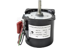 CHANCS 60KTYZ Riduttore sincrono AC 220V 60/72RPM CW/CCW direzione controllabile Petit moteur à grand couple