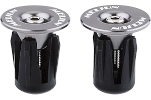 Vbestlife 2pcs Bicycle Handlebars Bar Grips End Plugs Bar End Plugs Perfect for Most Bicycles Road Bike