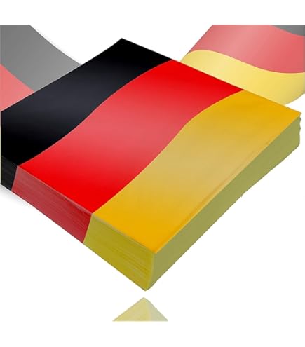 Set di decorazioni XXL per i tifosi della Germania con oltre 50 pezzi per i Mondiali di calcio del 2022