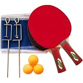 Delta Ds 870 Table Tennis Racket Set, Unisex, Multi-Color, One Size