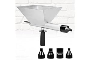 XNZMYN Fugatrice Elettrica, Pistola per Malta Elettrica In Lega Di Acciaio Con 4 Ugelli, Macchina Portatile per Malta Per Fughe, Cemento Pistola Silicone per Porte, Finestre, Muratura, Calafataggio Pavimenti