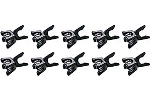 Boje Sport Lot de 10 rotules Multi-Fonctions pour Jalons, cerceaux Ronds et cerceaux Plats - 10x Clip SR