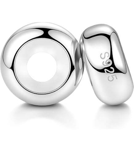 Trollbeads Spacer Evolution In Argento, Per Bracciali, Senza Pietre, Misura Unica