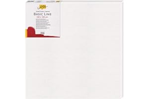 Kreul Solo Goya Basic Line Stretched Canvas, Stretcher Frame 10 x 20 cm with Cotton Canvas Primed 4 Times, Ideal for Oil, Acrylic and Gouache Paints