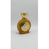 ANADOLU PARF&Uuml;M | Altın Işlemli Boş Parf&uuml;m Şişesi 50ml Sprey Başlıklı, Amber Rengi