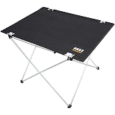 HAEGS Ultralight Katlanır Kamp Masası, Piknik, BBQ, Doğa Aktiviteleri, Hiking, Plaj i&ccedil;in Taşınabilir Kompakt Roll Up Outdoor 