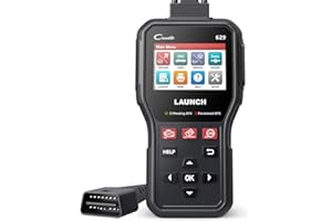 LAUNCH Code Reader CR629 Interfaz Diagnosis OBD2 con Sistema ABS y SRS(Airbag) y Especial Cambio Aceite y Ajuste SRS con Actualización de por Vida [ Nuevo 2023 ]