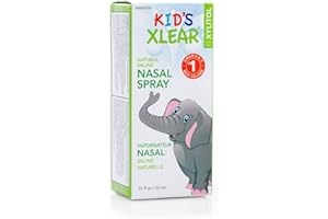 Xlear Natural Xylitol Saline Nasal Spray for Kids - Daily Decongestant, Nose Moisturizer, 0.75 fl oz (Pack of 1)