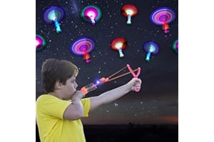 Piashow 12 STK LED Leuchtspielzeug Partyartikel, Fliegendes Spielzeug Party Set, LED Licht Erstaunliches Hubschrauber, Mitgebsel Kindergeburtstag Gastgeschenke Set Weihnachten Geschenke