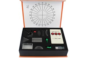 Tutoy Físico Óptico Experimento Conjunto Cóncavo/Convexo Lente Prisma Triangular Prueba