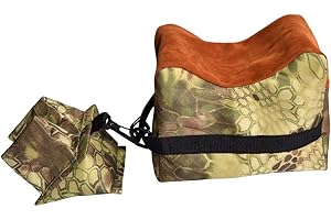 Hihey Forend Rest 2PCS Outdoor Shooting Support Bag Bolsa de Arena Deportiva para fotografía de Caza (Camuflaje)