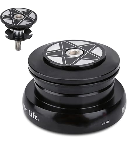 Kit Sterzo Semi-Integrato M-WAVE Zs44/56 C Per Bici - Nero Anodizzato - Foto 5