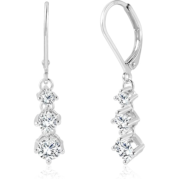 Orecchini Dochais In Argento 925, Orecchini Dorati Per Donne - Foto 2