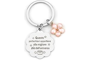 Irrigao Regalo Zia, Portachiavi Zia, Regalo Zia Natale, Regali Zia, Regalo Per Zia, Regali Per Zia, Regalo Natale Zia, Regali Da Fare Alla Zia, Regalo Per Zia Da Nipote, Regalo Compleanno Zia