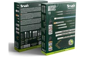 Green Stuff World Pour modèles et miniatures Hobby Brush Starter Set 11644
