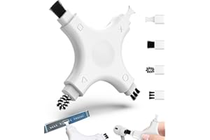 Nalezuns Tastatur Reinigungsset, Handy Reinigungsset Leicht zu Transportieren, 4 in 1 Cleaner Kit Handy, Ladebuchse Reiniger Laptop Cleaner für Laptop, Handys, Tastatur, Ohrhörer, Kamera