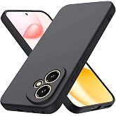 Byvuwiay Case for Honor 400 5G - Black | Liquid Silicone Case, Ultra Protective Anti-Shock Case for Honor 400