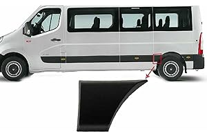 ATU Panel de moldura revestimiento lado trasero izquierdo izquierdo (triángulo) compatible con Master III, Movano B, NV400 2011-2019 OE: 768F20004R