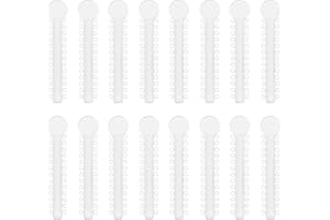 SEMINISMAR Legature Dentali Elastiche in Gomma,Legature Dentali Ortodontiche,Legature Ortodontiche in Gomma,Cravatte per Legature Ortodontiche Dentali,ortodontico anelli di gomma,Trasparente,40 pezzi