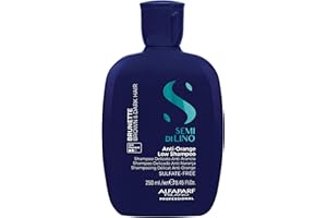 Alfaparf Milano Semi di Lino Brunette Anti-Orange Low Shampoo 250ml - mild anti-orange shampoo