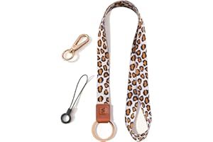 SENLLY Llavero Cordón de Cuello, Diseño de Patrones Originales Acollador Correa para el Llaves y Badge Id Tarjeta