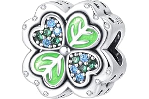 YIXUAN Perle en argent 925 compatible avec les bracelets Pandora Bijou cadeau pour femme idée cadeau pour maman, voyage ou anniversaire