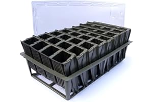 Elixir Gardens Deep Root Trainer Set | Haxnicks Rootrainer Propagation Growing System | Quantities 1-10 Available | Includes Re-Useable Cell Pack with Stand & Lid | x 1