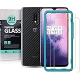 Ibywind Schutzfolie kompatibel mit OnePlus 7, mit Kamera Schutzfolie, Carbon Fiber Skin für die Rückseite, Inklusive Easy Ins