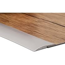 Striscia Soglia Porta In Gomma PVC - 2 Metri, Adesiva, Per Transizione Pavimento/Tappeto, Grigio - Foto 6