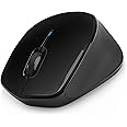 HP X4500 Mouse Wireless, Sensore Preciso, Laser fino a 1600 CPI, 3 Pulsanti, Rotella Scorrimento, Ricevitore USB Wireless 2.4