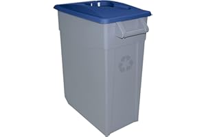 DENOX Conteneur Zeus avec Ouverture, 65 L, Bleu