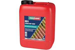 Parexlanko - Nettoyant liquide - 251 Lanko Net Vert - Nettoyant algicide et fongicide - Pour toiture, façade et terrasse - Transparent - 5L