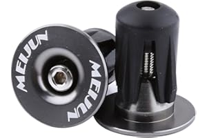 ALOMEJOR Tapones de Extremo de Barra de Bicicleta de 2 Piezas Tapones de Extremo de Manillar de Bicicleta de aleación de Aluminio Colorido