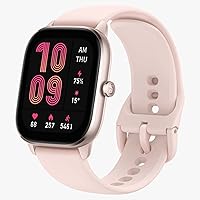 Amazfit GTS 4 Mini Smartwatch mit Blutsauerstoff-, Herzfrequenzüberwachung, über 120 Sportmodi, 5 Satelliten-Ortungssysteme,
