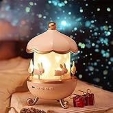 Toy Imagine Night Projector Lamp – 360° Rotating LED Starry Light with Moon, Ocean Wave & Astronaut Effects – USB Powered for