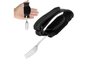 JLFDLLYYZQ Multifunktionale Greifhilfe für Senioren & Behinderte, Parkinson Besteck Geschirrhilfen, Griffverdickung Besteck Manschette für Parkinson-Patienten und Patienten mit schwachem Griff