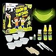 Wembley Slime Kit - Glow in The Dark | DIY Slime Maker Set for Kids Craft Activity Kit with Slime Activator | Science Experiment Kit | Satisfying Gadgets | Neon Slime Maker Non-Toxic BIS Approved