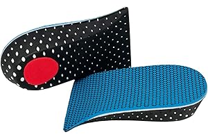 WOETWOAT Hauteur Augmentation Semelles, Semelles de Talon D'augmentation de La Hauteur, Invisible respirantes Antidérapant intérieures Inserts de Soulève-Chaussures pour hommes femmes (5cm, Blue)