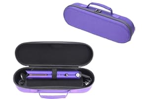 ZLiT Futerał do Prostownicy Dyson Airstrait HT01, Twarda Obudowa EVA, Podróżna Torba do Przechowywania (Fioletowy)
