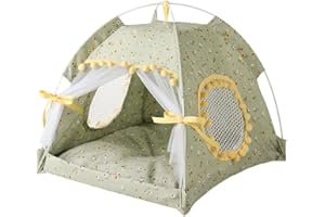 BOENTA ppactvo Cat Tent Dog Shade Tent Dog Shade Outdoor Dog Kennel Outdoor Dog Sun Shade Waterproof Dog Tent Outdoor Cat House Cat Tents For Indoor Cats l,grass green