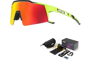KAPVOE Polarizzati Occhiali Da Ciclismo Con 1 Lenti o 4 lenti Intercambiabili TR90 Sport Occhiali Da Sole Uomini Donne K9023