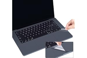 CASEDAO Autocollants de protection pour repose-poignet – Pour Apple MacBook Air M4 M3 M2 15,3" A3241 A3114 A2941, MacBook Air 15, MacBook Air 15, MacBook Air M2 M3 M4 – Bleu nuit