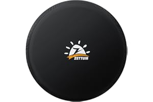 ‎ZETTUM Zettum Reifenabdeckung für Universal Durchmesser 28-30 Zoll(71-76 cm), Reifentasche 600D Oxford PU Beschichtung Heavy Duty & Wasserdicht Radabdeckung wohnmobil, SUV, Van, MPV Reserveradabdeckung