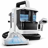 Coverzone Portatif Halı ve Koltuk Temizleme Makinesi 750W G&uuml;&ccedil;l&uuml; Emiş &ge;15kPa &Ccedil;ift Su Tanklı 1080ml Temiz 800ml Atık Su Ara&ccedil; İ&ccedil;