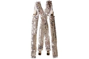 Dress Up America Bretelles pour Adultes – Bretelles de fête – Bretelles réglables au Dos en Y pour Hommes, Femmes et Adolescents