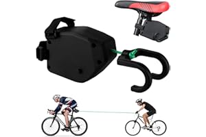WINDFROMORT Cuerda de Remolque para Bicicleta – Cuerda Tracción Retráctil 2,5 m – Cuerda de Remolque Bicicleta Infantil para MTB y Ciudad, Ideal para Remolque Bicicleta niños
