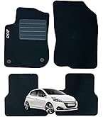 MTM Tappetini Auto Su Misura Per Peugeot RCZ (06.2010-2015) In Moquette, Battitacco E Bordo Antiscivolo, Colore Nero - 2